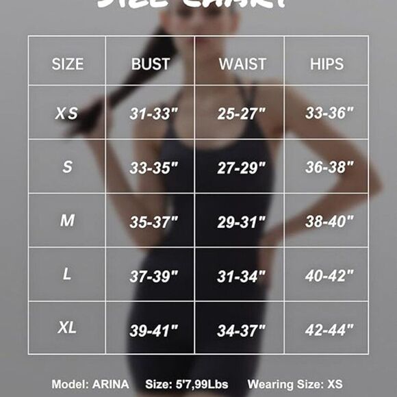 PUMIEY Women's Double Straps Unitard Rompers Seamless Workout One Piece XS NWT - Picture 7 of 8